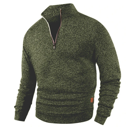 Lavyre™ | Men’s Half-Zip Pullover – Casual Long Sleeve Stand Collar Sweatshirt